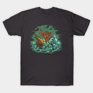 Sea Bunny Attack! T-Shirt